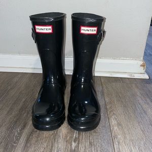 Hunter Woman’s Original Short Gloss Rain boot